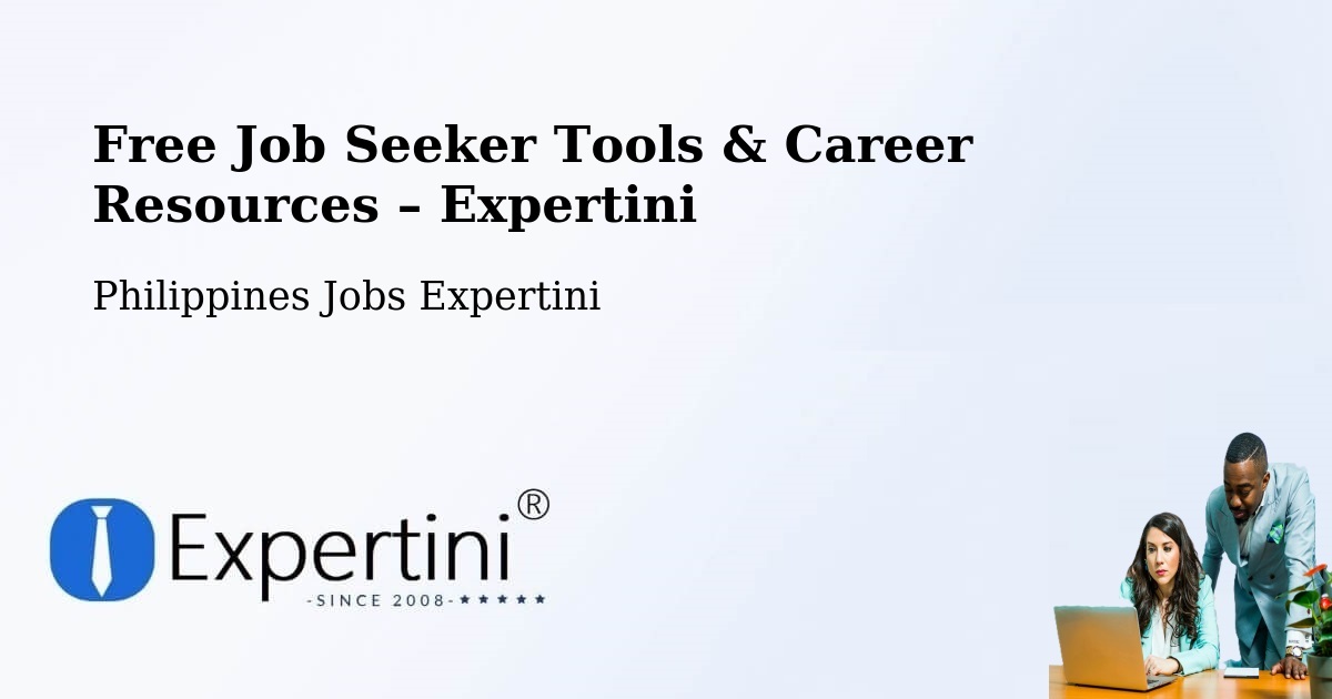 Free Job Seeker Tools & Career Resources – Cabog - Cabog, Philippines Jobs Expertini