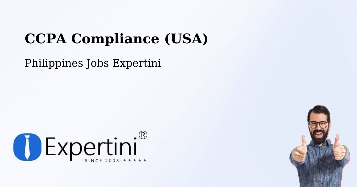 CCPA Privacy Rights & Compliance Notice – Cabog - Philippines Jobs Expertini
