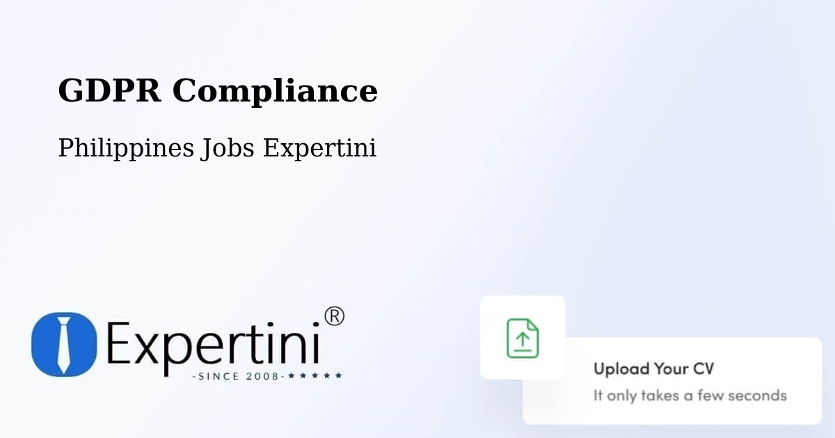 EU GDPR Compliance Statement – Cabog - Philippines Jobs Expertini
