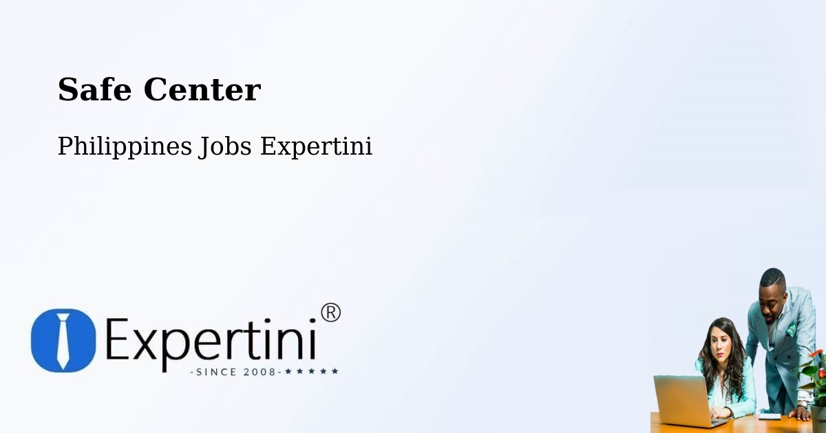 Safety Center – Cabog - Philippines Jobs Expertini